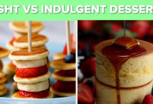 Συνταγές συνταγών Light vs Indulgent Dessert